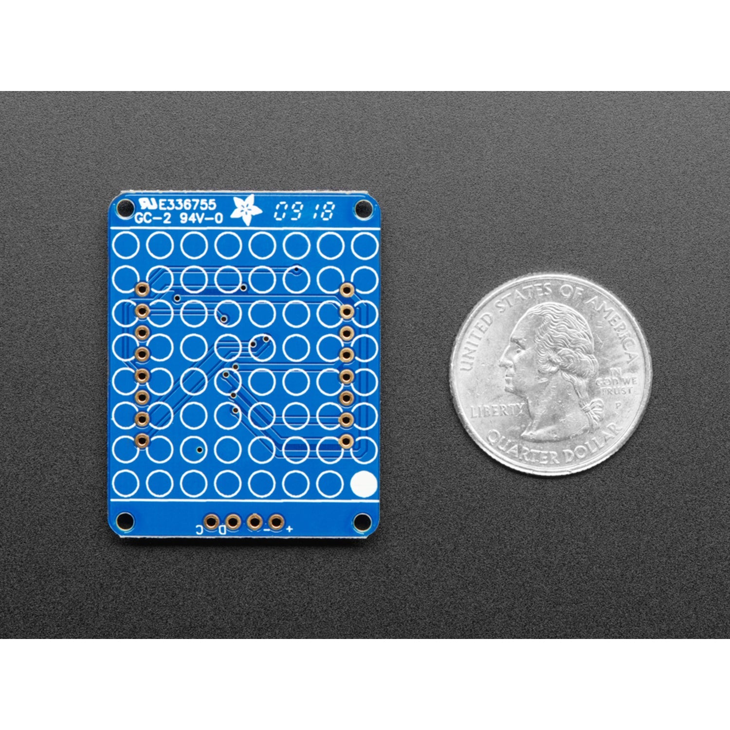 Adafruit 1.2 8x8 LED Matrix Backpack - Easy-to-Use and Stackable