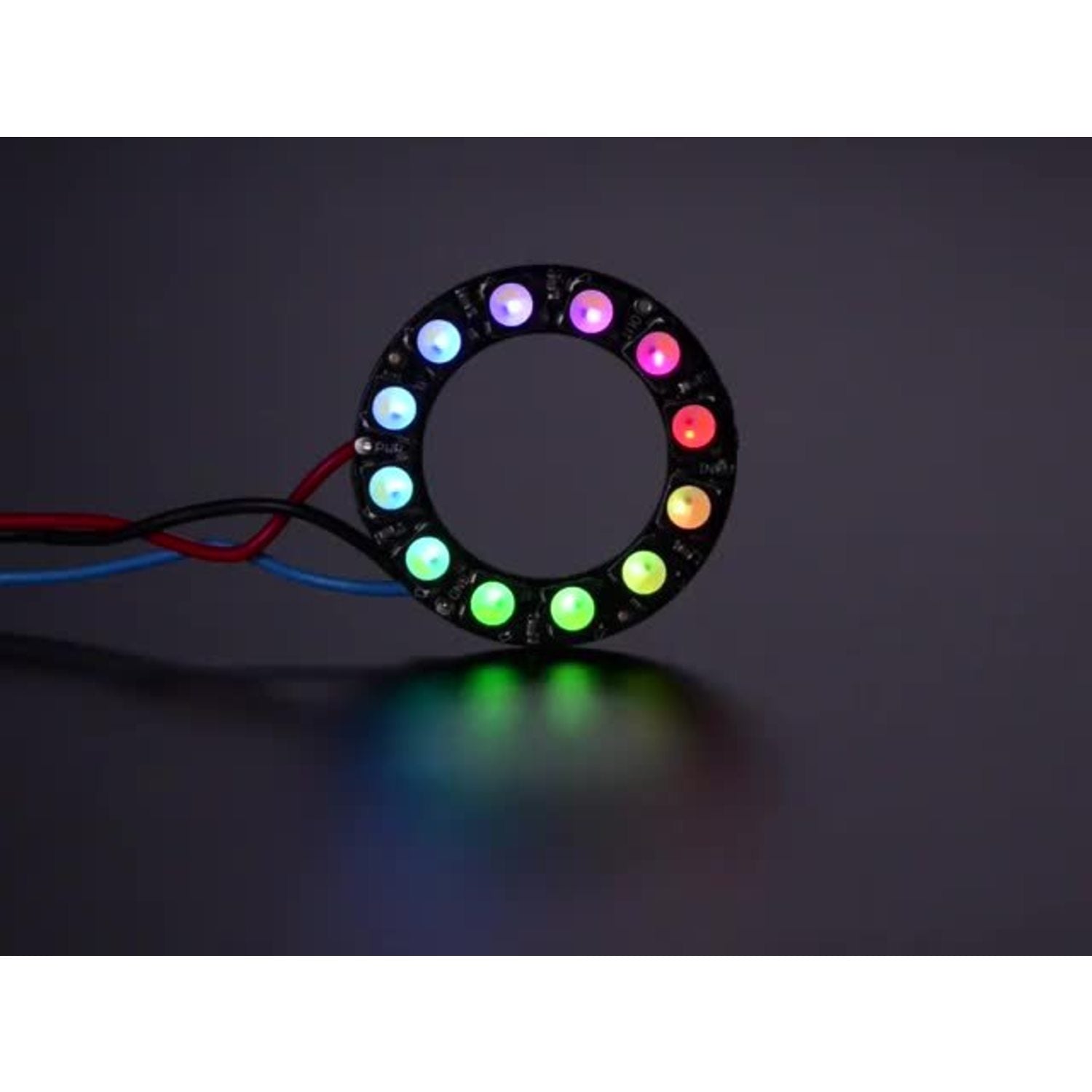 Smart Chainable NeoPixel LED Rings for Various Microcontrollers