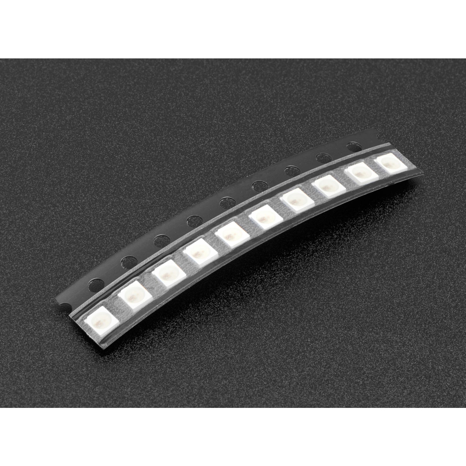 10-Piece Pack of NeoPixel Nano 2427 RGB LEDs with Integrated Driver Chip for Compact Lighting Solutions
