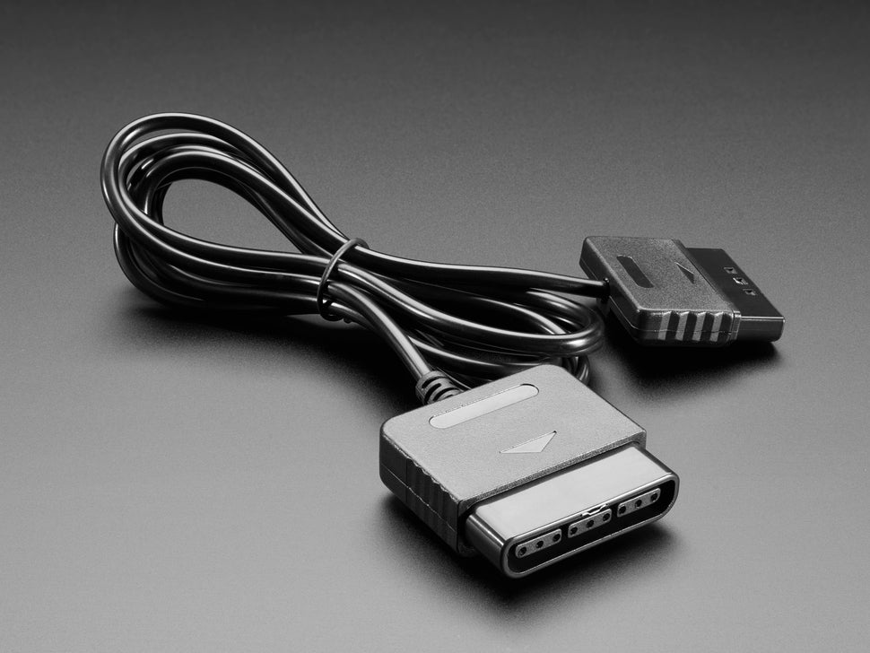 Versatile PlayStation Extension Cable for PS1 and PS2 Compatibility