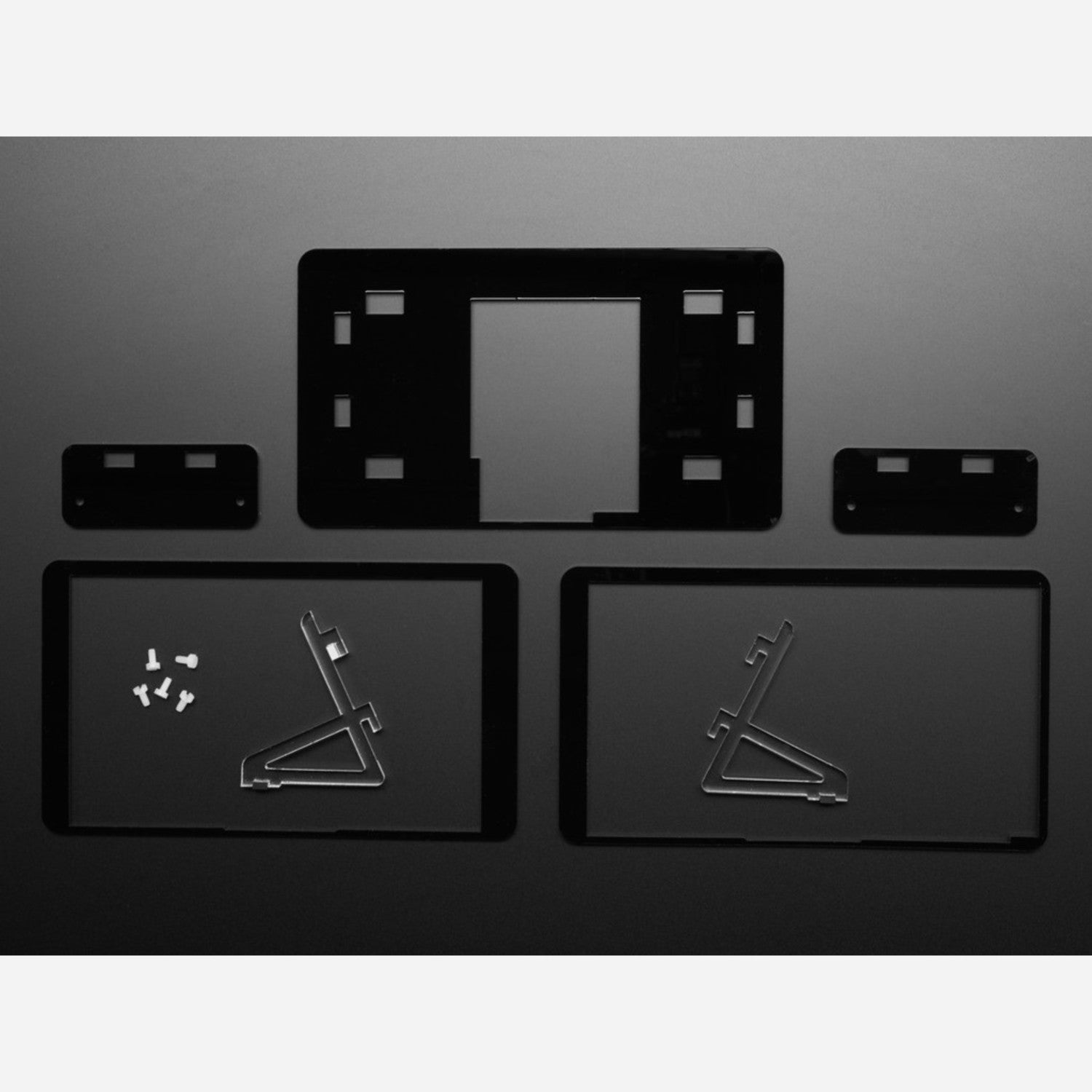 Pimoroni's Sleek Noir Raspberry Pi 7-Inch Touchscreen Display Case