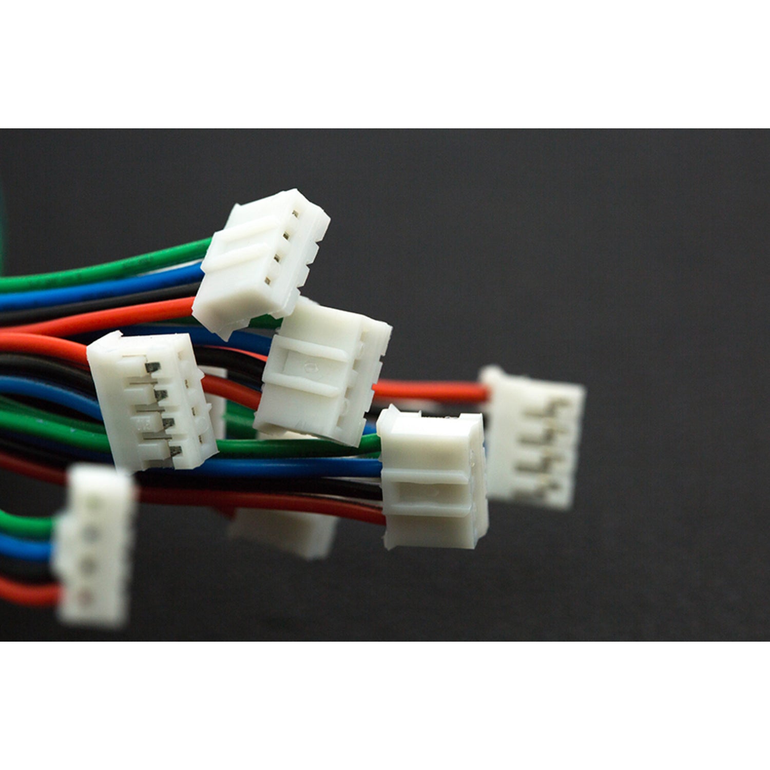 Pack of 10 Gravity 4 - Pin IIC/I2C/UART Sensor Cables, 30cm Long