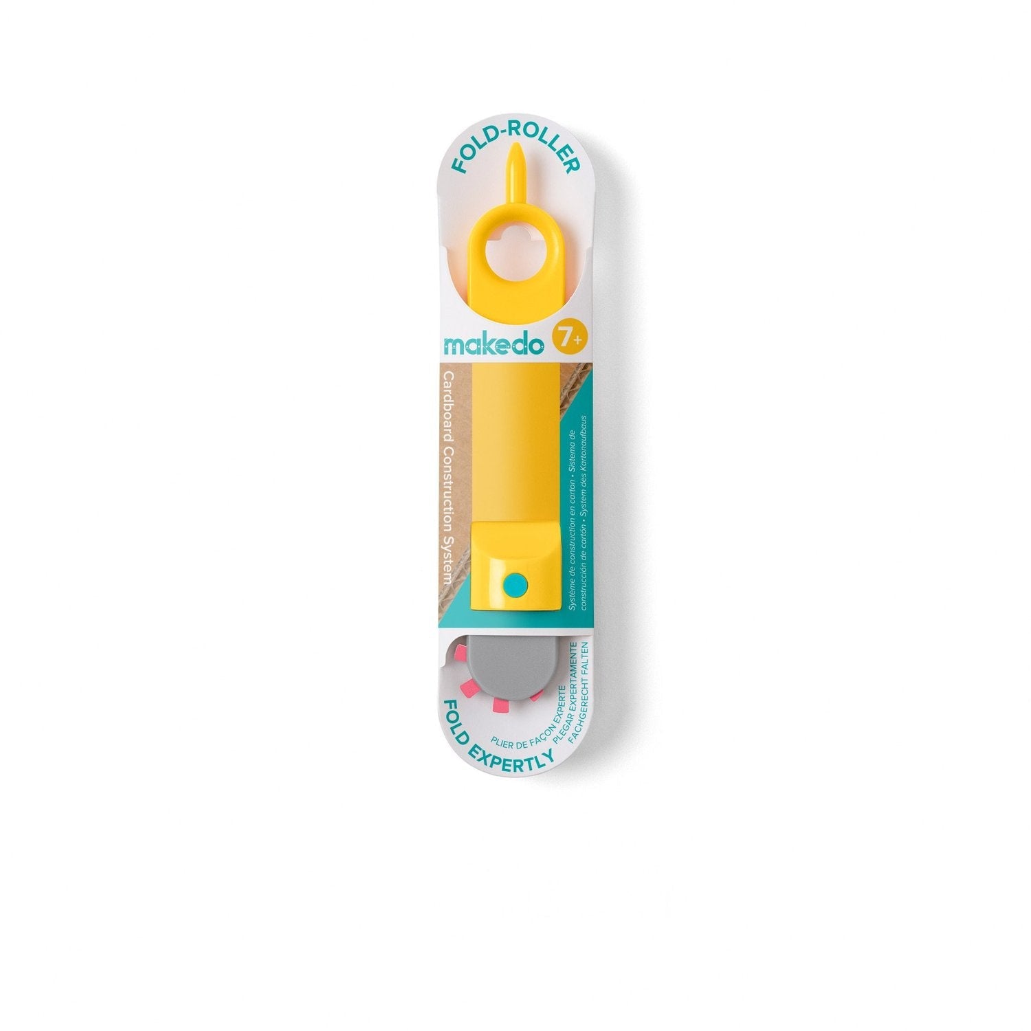 Makedo Cardboard Folding and Rolling Tool - FOLD - ROLLER