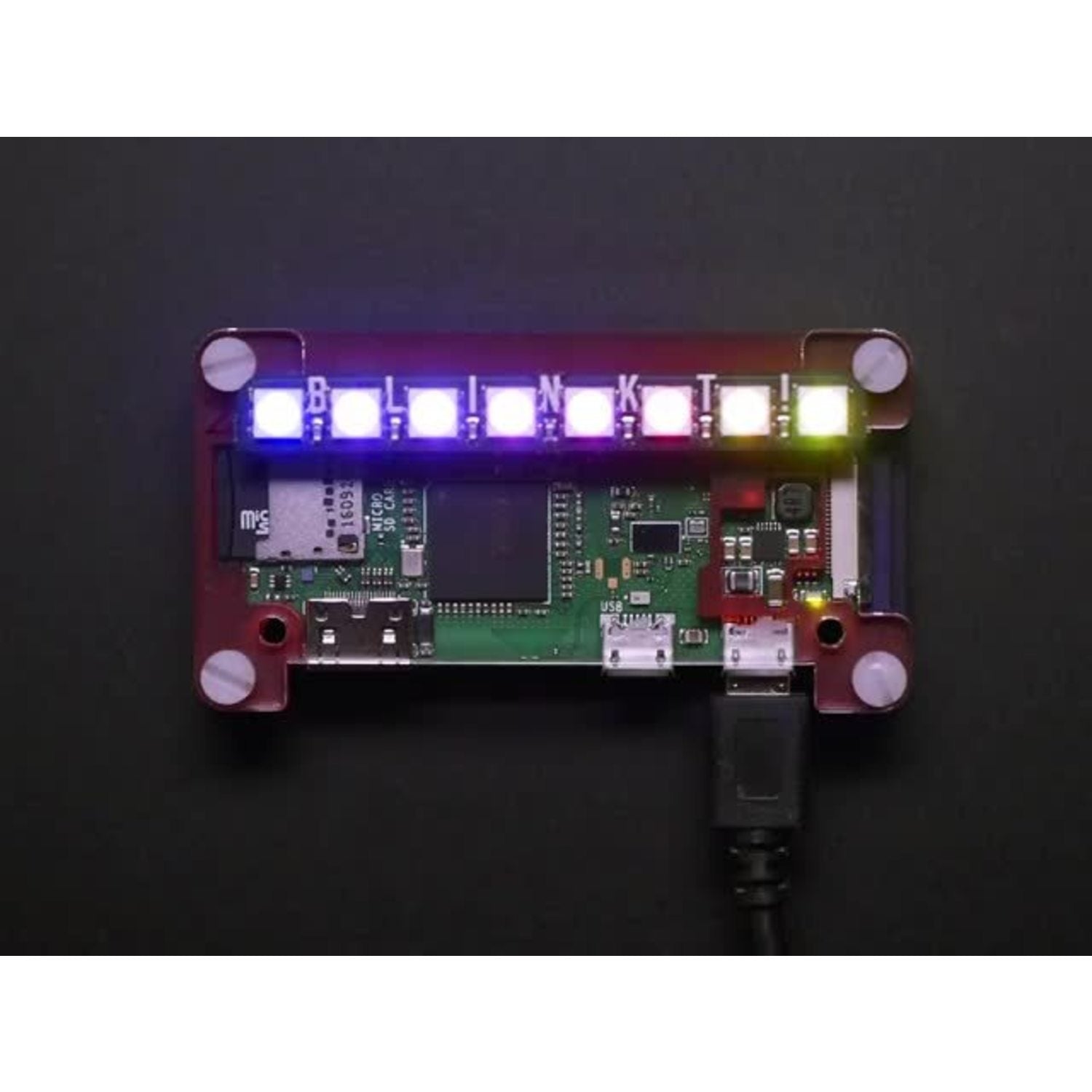 Pimoroni Scroll Bot - A Fantastic Raspberry Pi Zero W Project Kit for Desk Decoration and Information Display