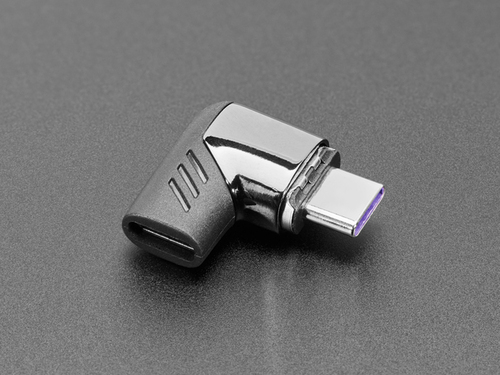120W Data and Power Magnetic Right Angle USB Type C Charging Adapter for Laptops and Other Devices