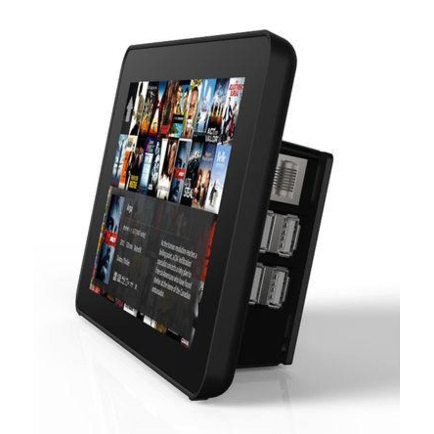 Black Protective Case for Raspberry Pi 3's Official 7-Inch Touchscreen