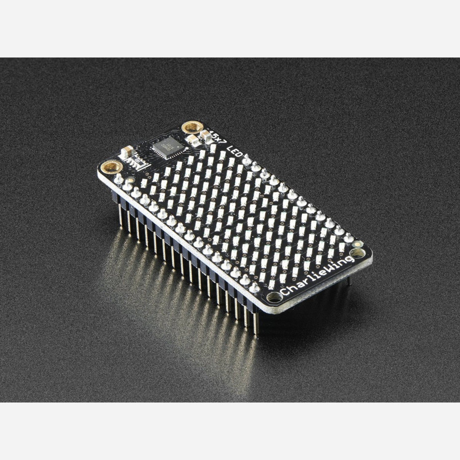 Adafruit Yellow 15x7 CharliePlexed LED Matrix Display FeatherWing for Stunning Visuals