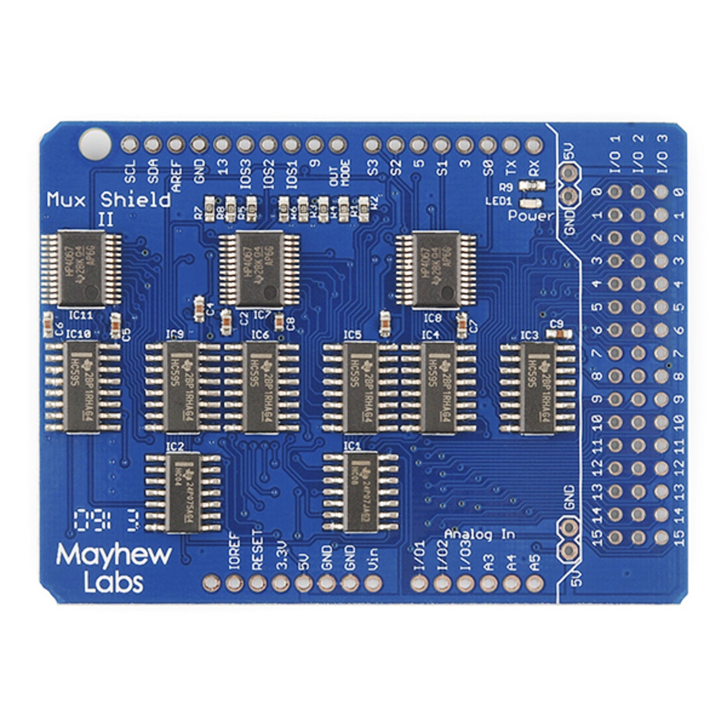 Mayhew Labs Mux Shield II - Enhanced Arduino I/O Expansion