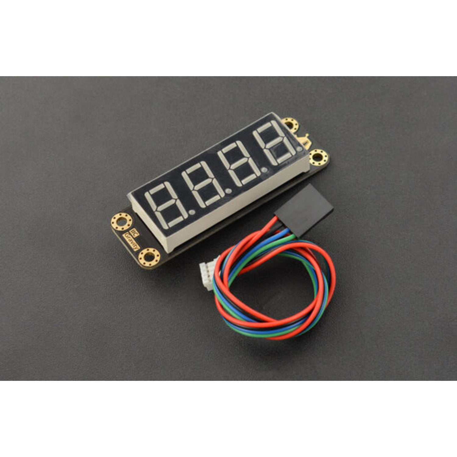 Red 4-Digit Digital LED Segment Display Module for Gravity Applications