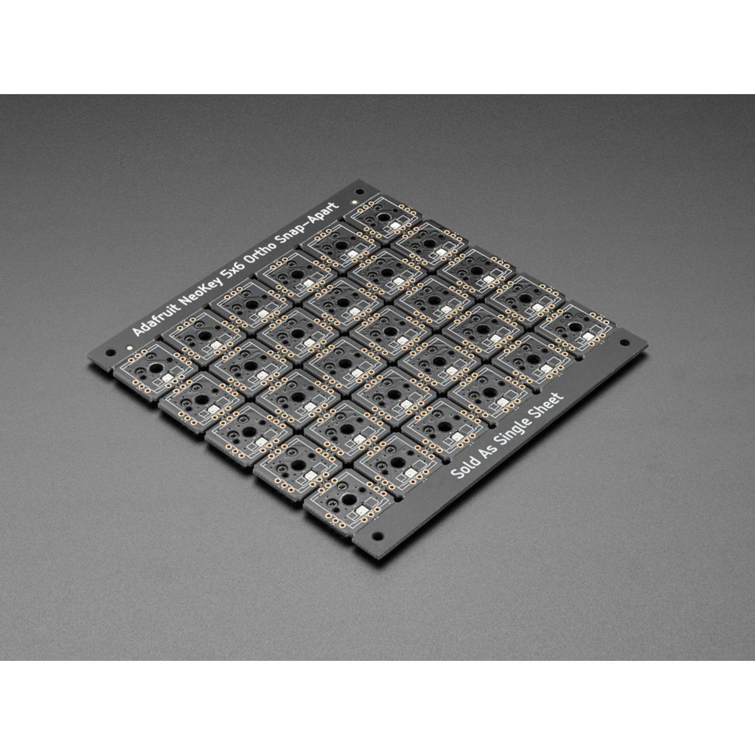 Adafruit NeoKey 5x6 Orthogonal Break - Apart Mechanical Key Switches with NeoPixel Lights for MX Compatible Keyboards