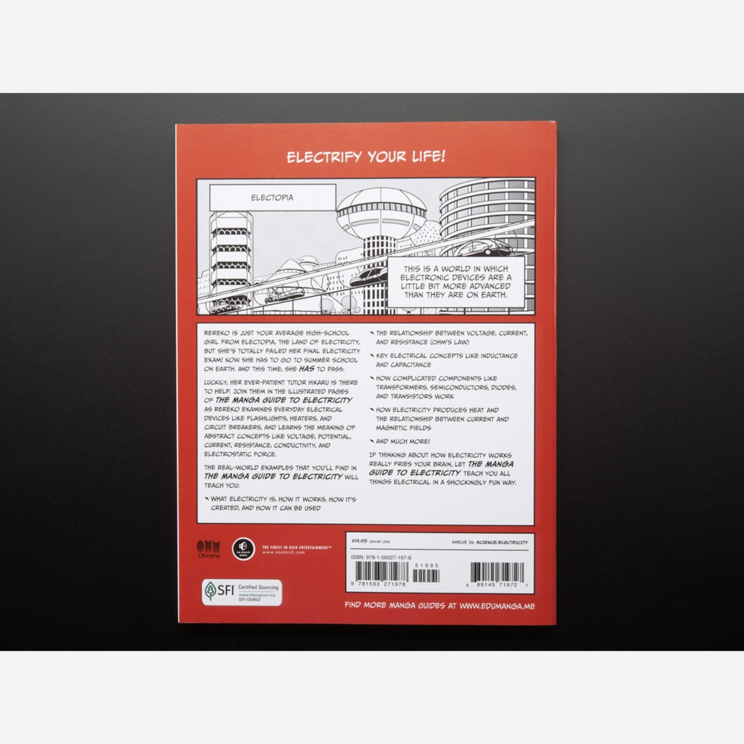 The Fascinating Manga Guide Book to Electricity Authored by Kazuhiro Fujitaki