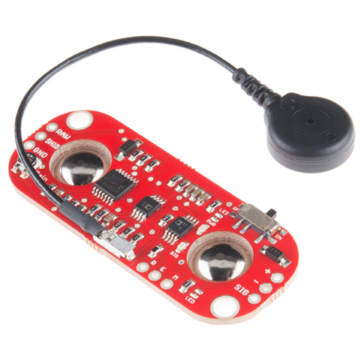 Advancer Technologies' Wearable MyoWare EMG Muscle Sensor