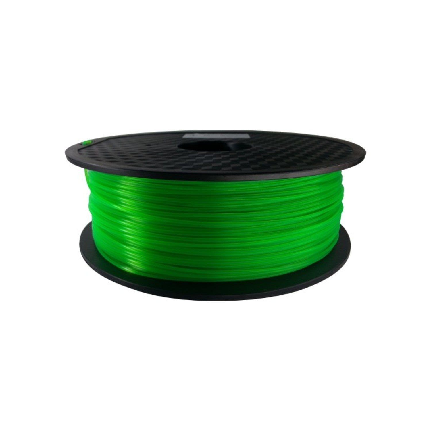 1Kg Roll of 1.75mm Fluorescent Green PLA Filament for 3D Printing
