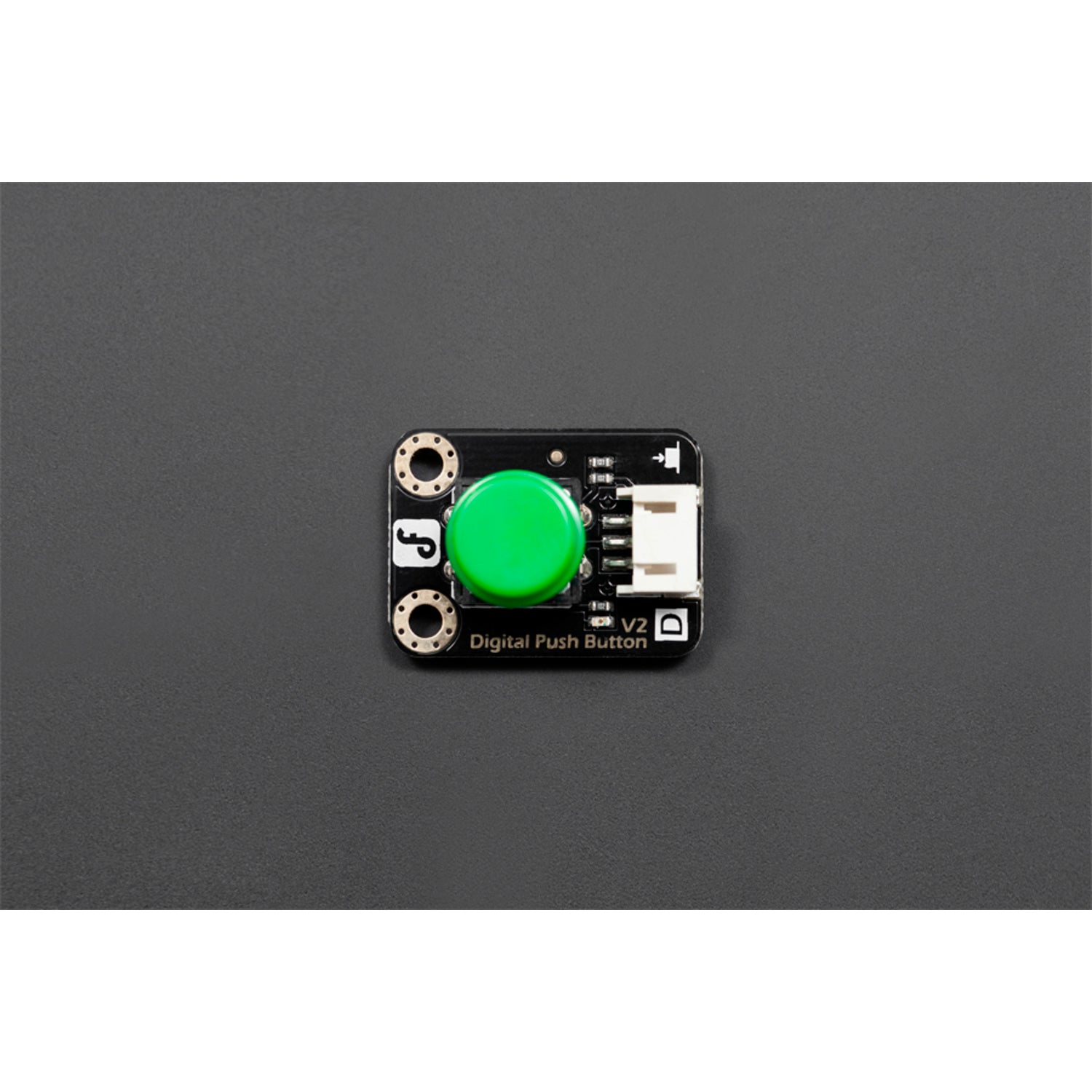 Green Digital Push Button for Enhanced Interactive Experience - Gravity Brand