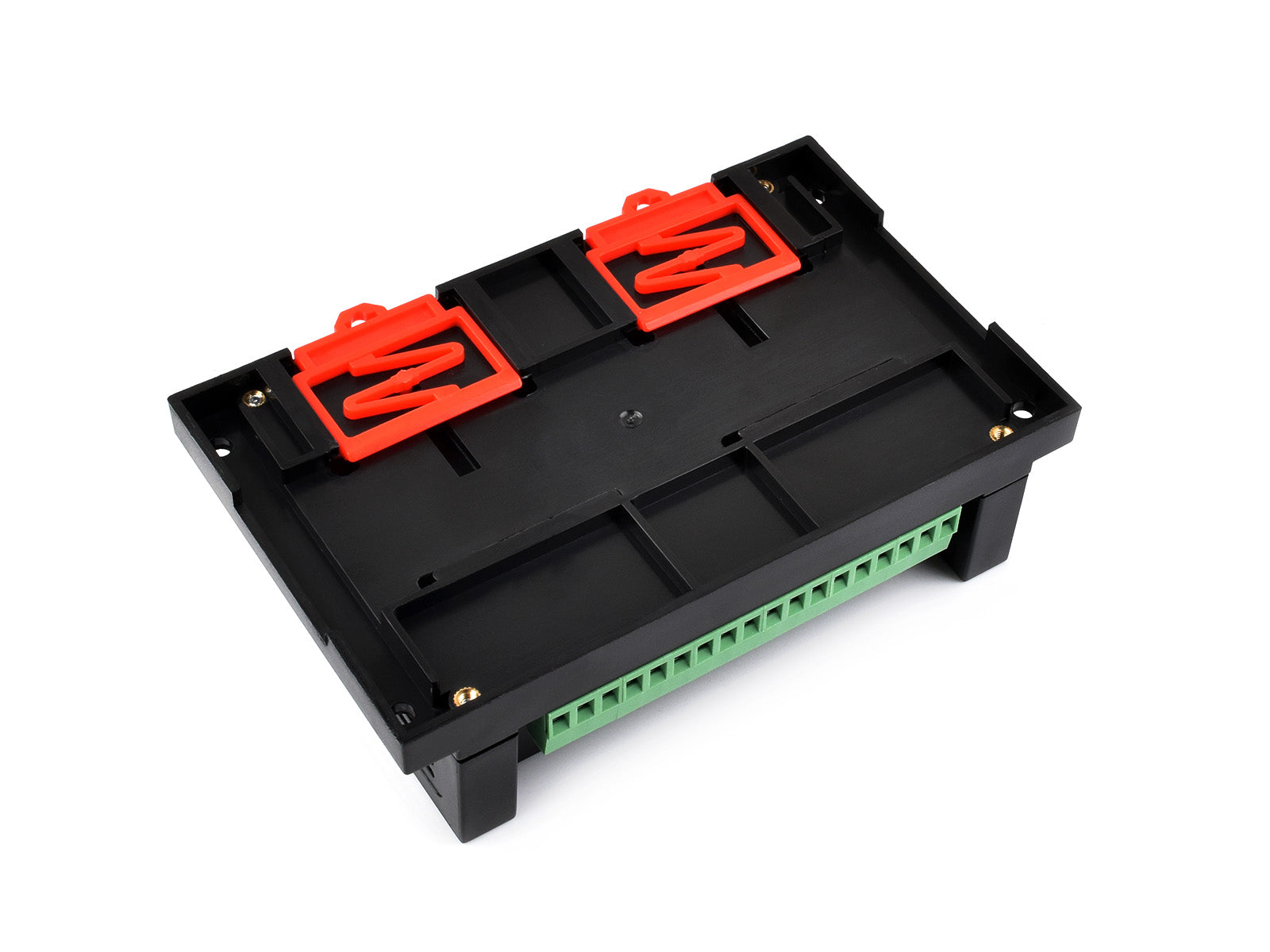 8-Channel Rail-Mounted Modbus RTU Latching Relay Module (C) with RS485 Interface
