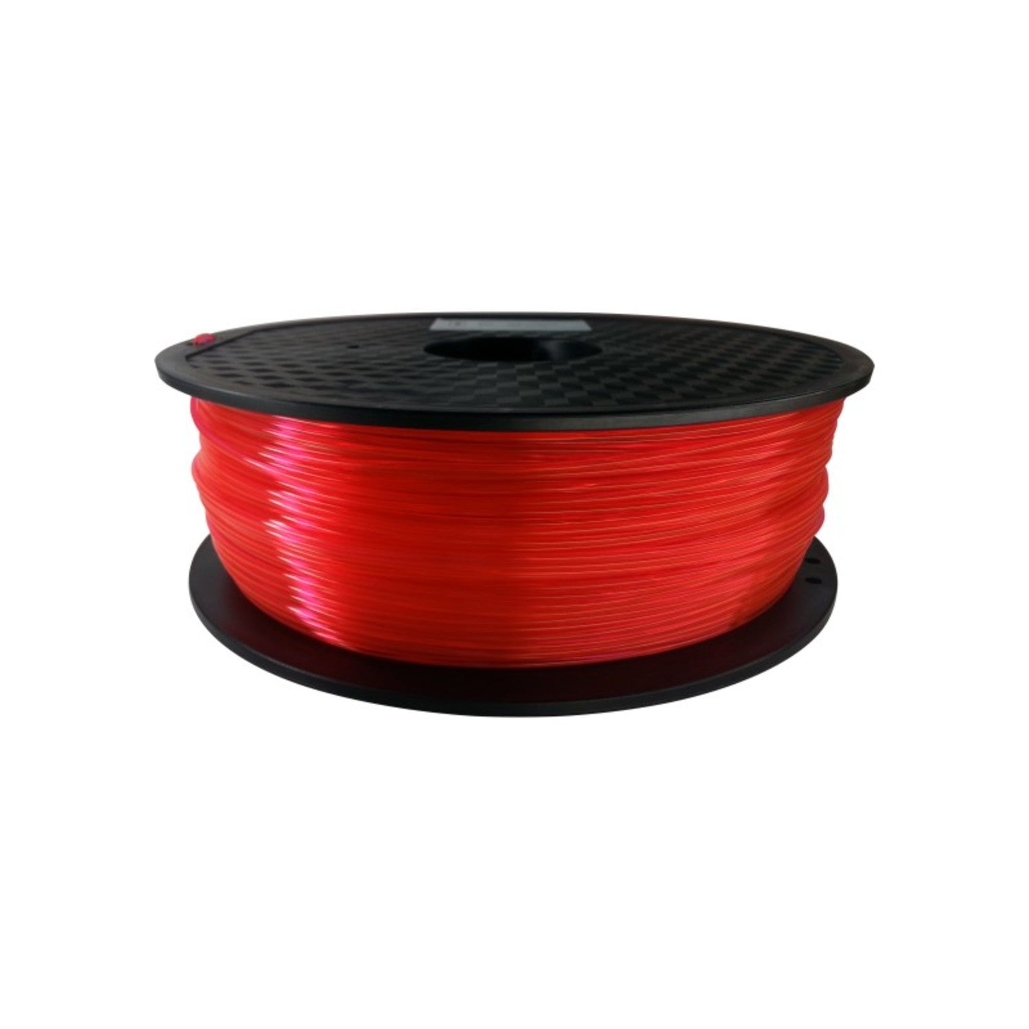 1Kg Roll of 1.75mm Fluorescent Red Polylactic Acid (PLA) Filament for 3D Printing