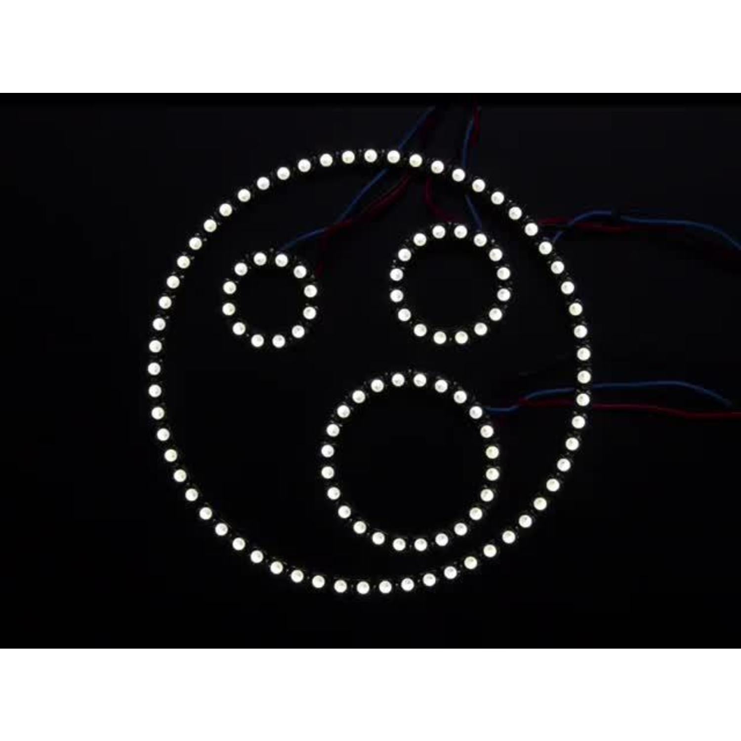 Stylish NeoPixel Jewels with Seven Addressable RGB/RGBW LEDs