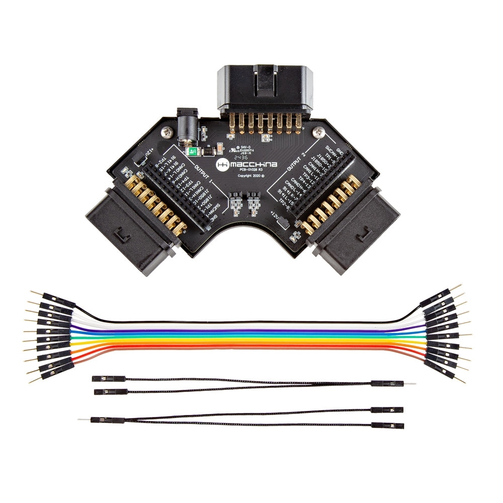Highly Flexible OBD-II 3-Way Breakout Machine for Device Development