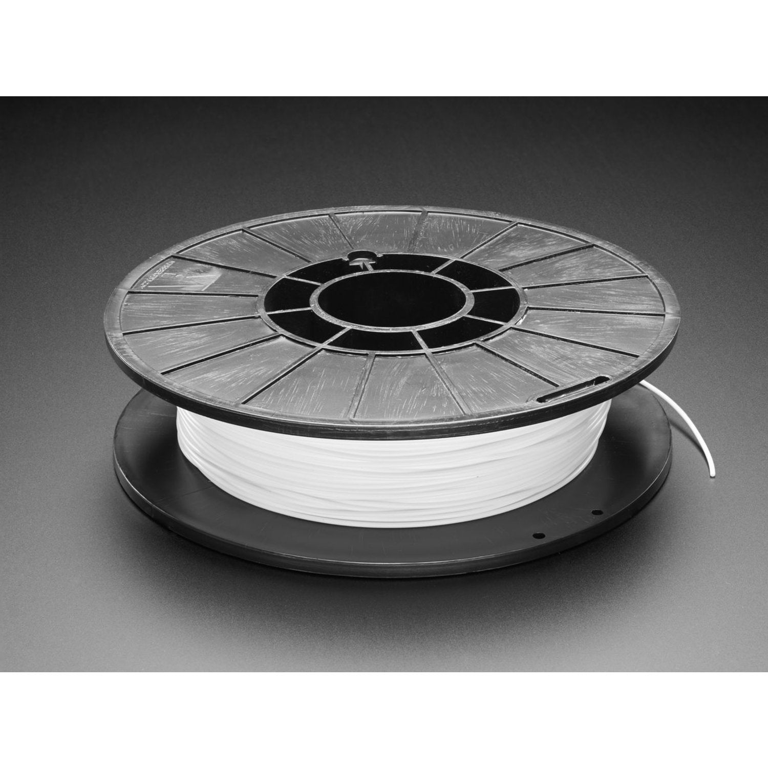 NinjaTek Cheetah 3D Printer Filament - 1.75mm Diameter, 0.5kg, Snow Color for 3D Printing