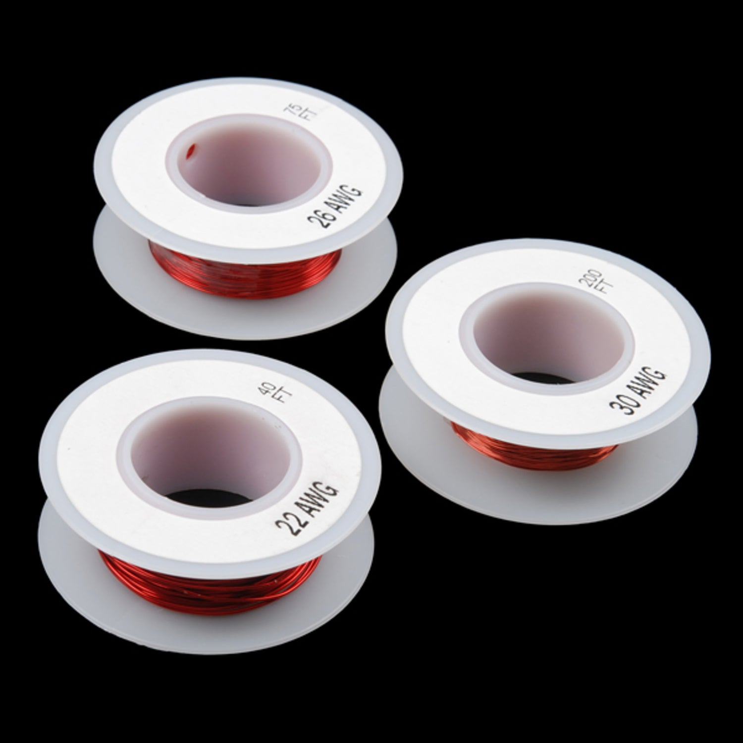 Super Useful Enameled Magnet Wire Kit with 22, 26 and 30AWG