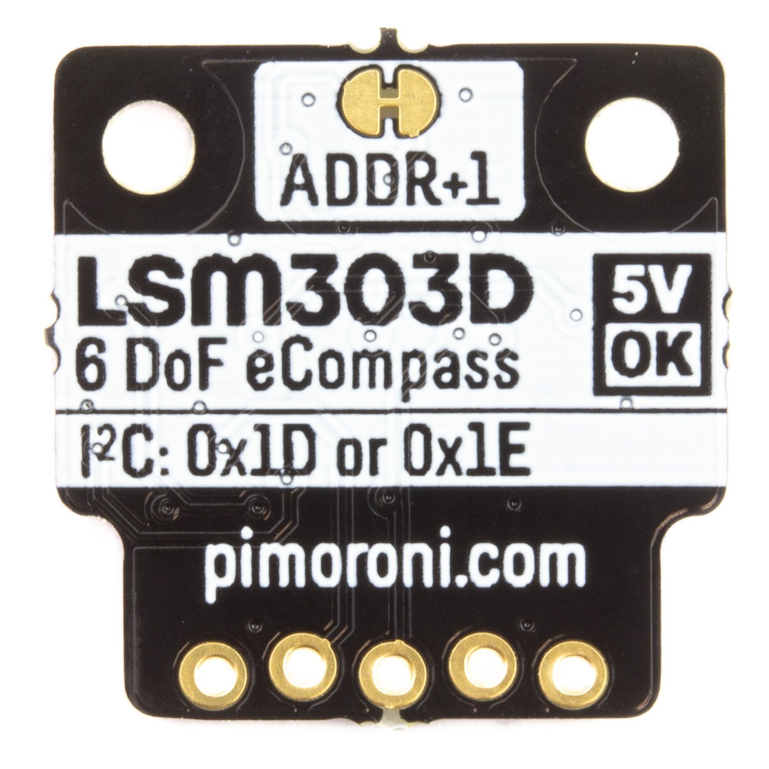 High - Performance LSM303D 6DoF Motion Sensor Breakout for Accurate Motion Detection