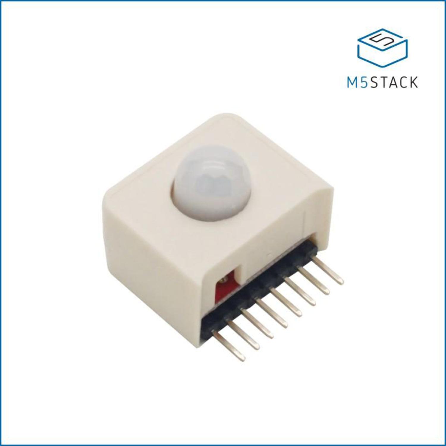 M5StickC-compatible Passive Infrared (PIR) Hat with AS312 Sensor for Human Body Detection