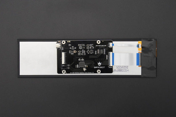 8.8-inch 480×1920 IPS Bar Touch Display Compatible with Raspberry Pi 4B/3B+/3B