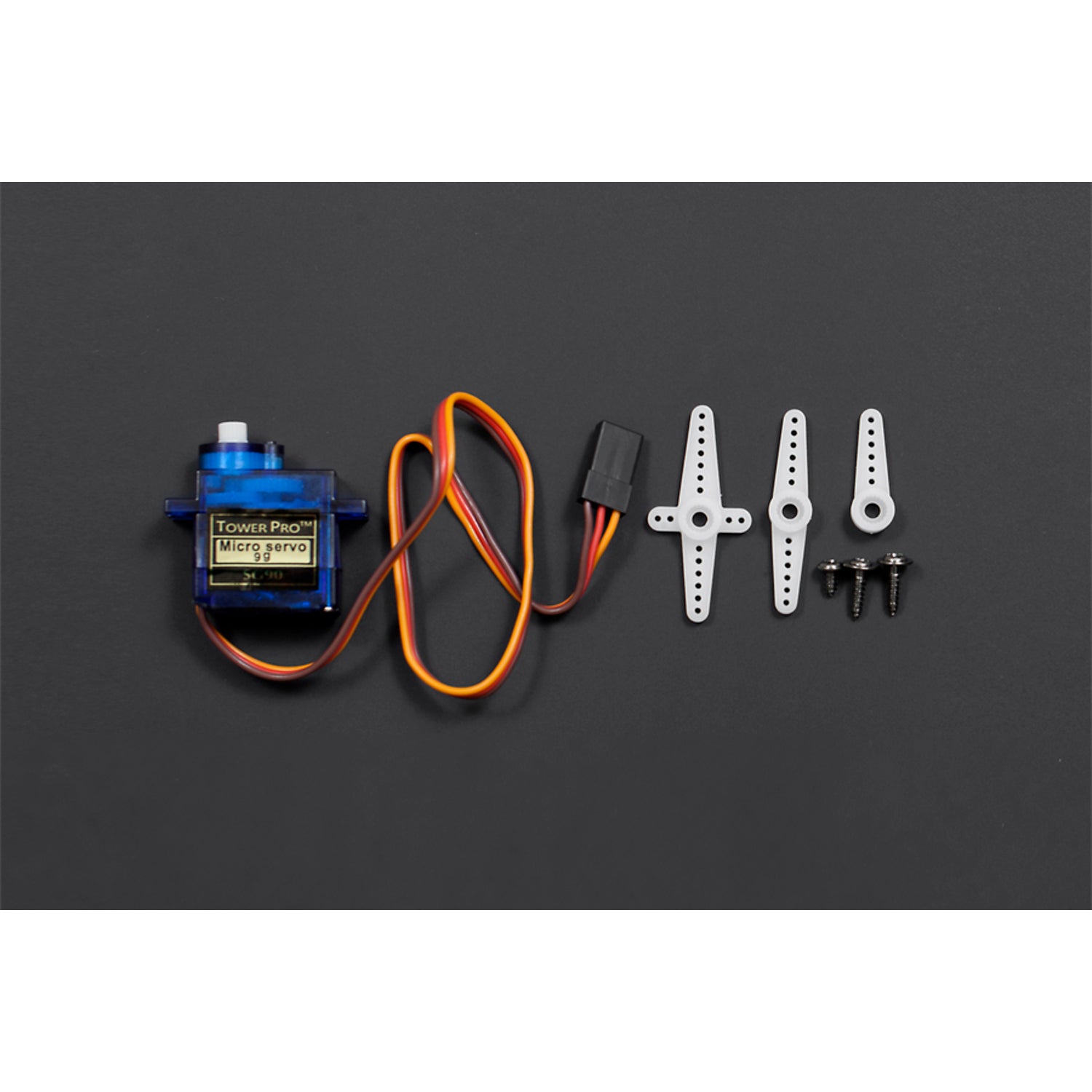 Lightweight 9g Micro Servo with 1.6kg/cm Torque for Small Projects
