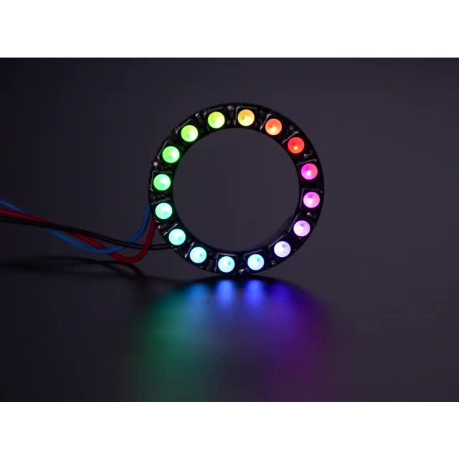 Smart Chainable NeoPixel LED Rings for Various Microcontrollers