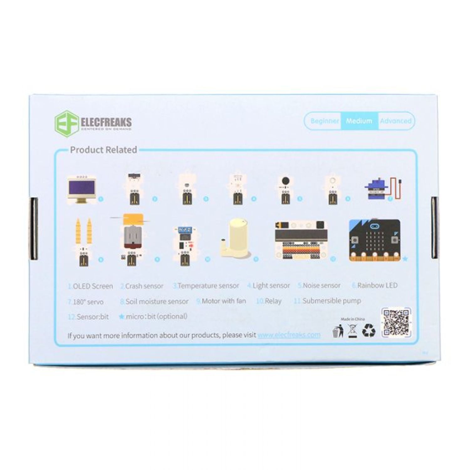 ELECFREAK's micro:bit-based Smart Home Kit with Essential Components