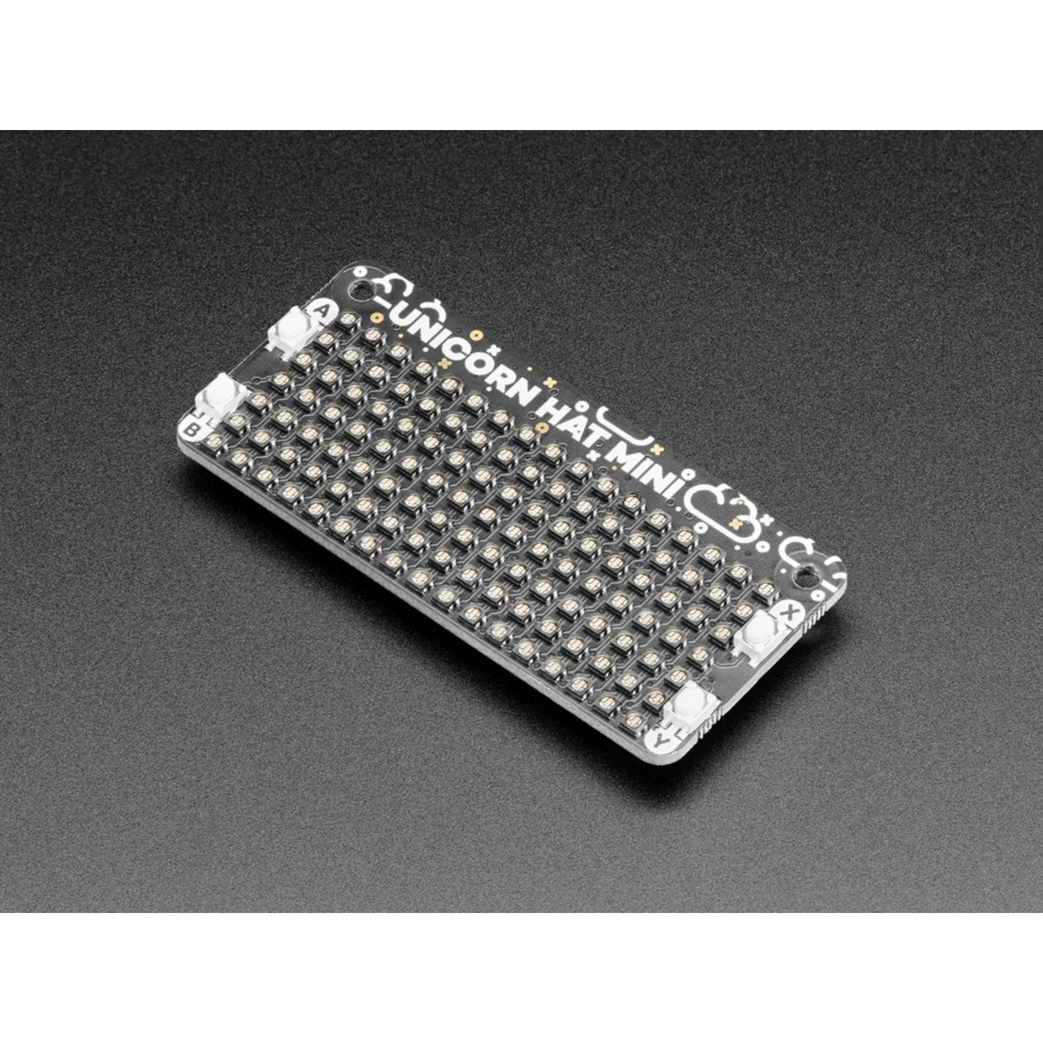 Pimoroni Unicorn HAT Mini - A Compact and Feature - rich RGB LED Accessory for Raspberry Pi PIM498
