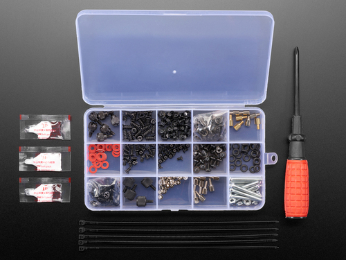 Comprehensive Computer Repair Screw and Standoff Kit for Various Devices