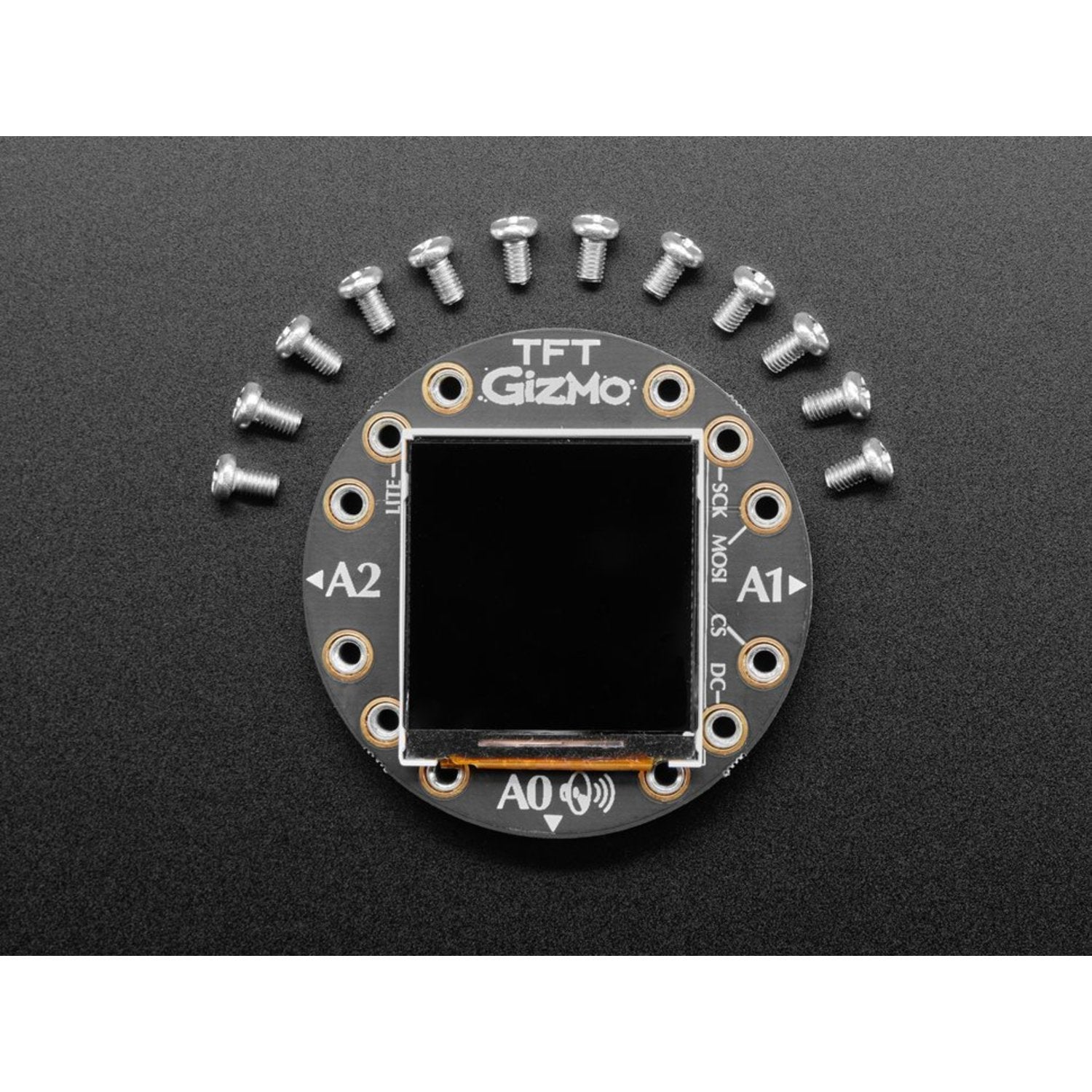 Circuit Playground TFT Display and Audio Amplifier Gizmo - Add-on for Enhanced Projects
