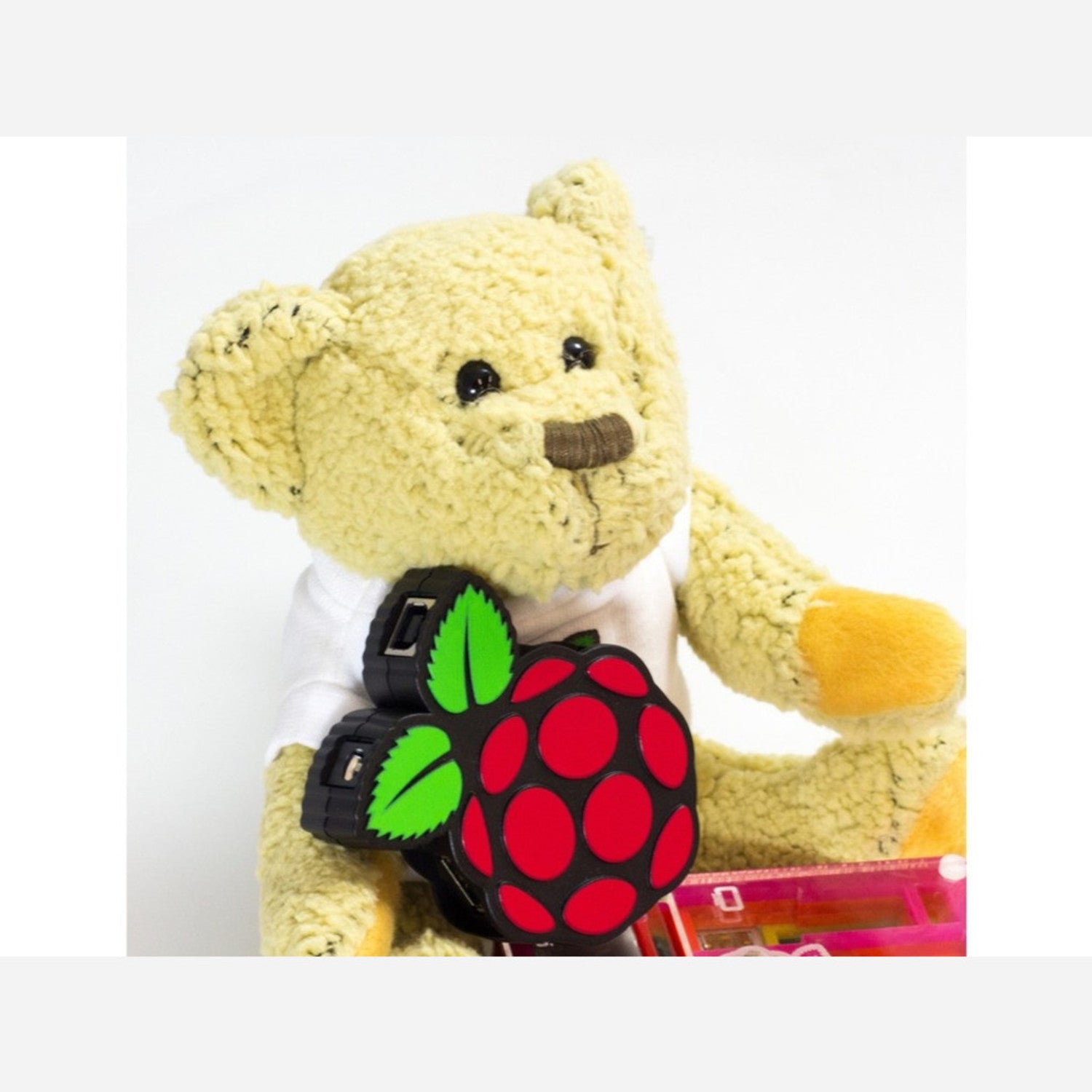 PIHUB - A Premium USB 2.0 Hub with US Power Adapter Specifically Designed for Raspberry Pi