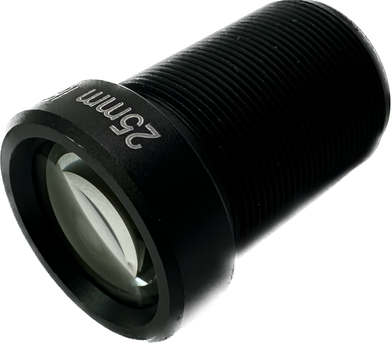5 Megapixel 25mm M12 Telephoto Lens with Approximately 18 Degree Field of View, Compatible with SC0870
