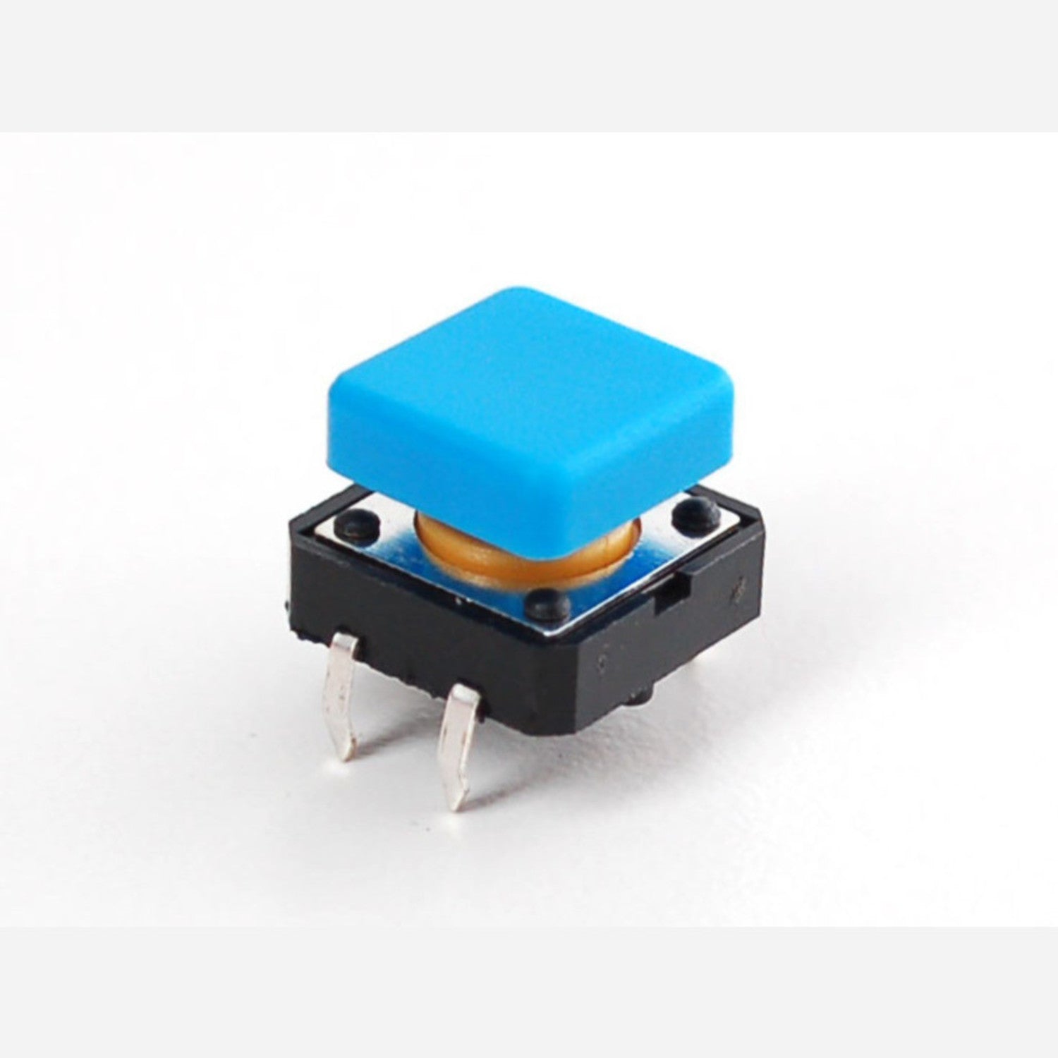 Assortment of 15 Colorful Square Tactile Button Switches for Electronic Projects