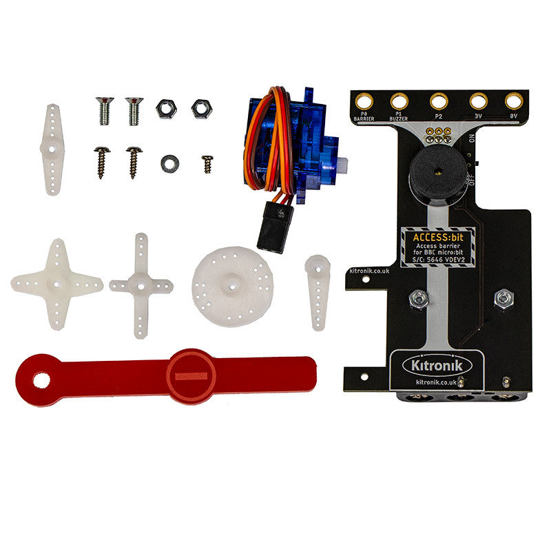 ACCESS:bit Expansion Board Accessory for BBC micro:bit to Simulate an Access Barrier