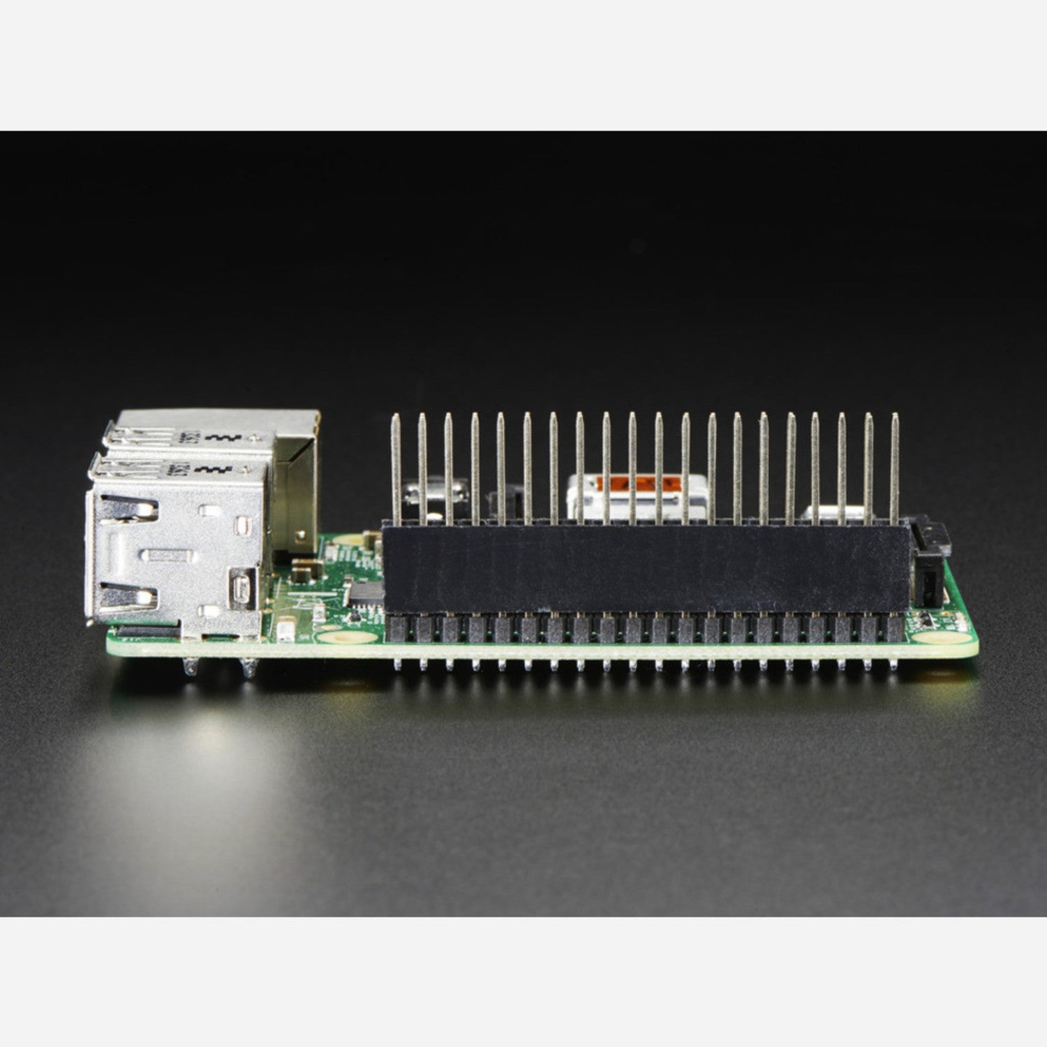 Extra-long 2x20 Pins GPIO Stacking Header Compatible with Raspberry Pi A+/B+/Pi 2/Pi 3