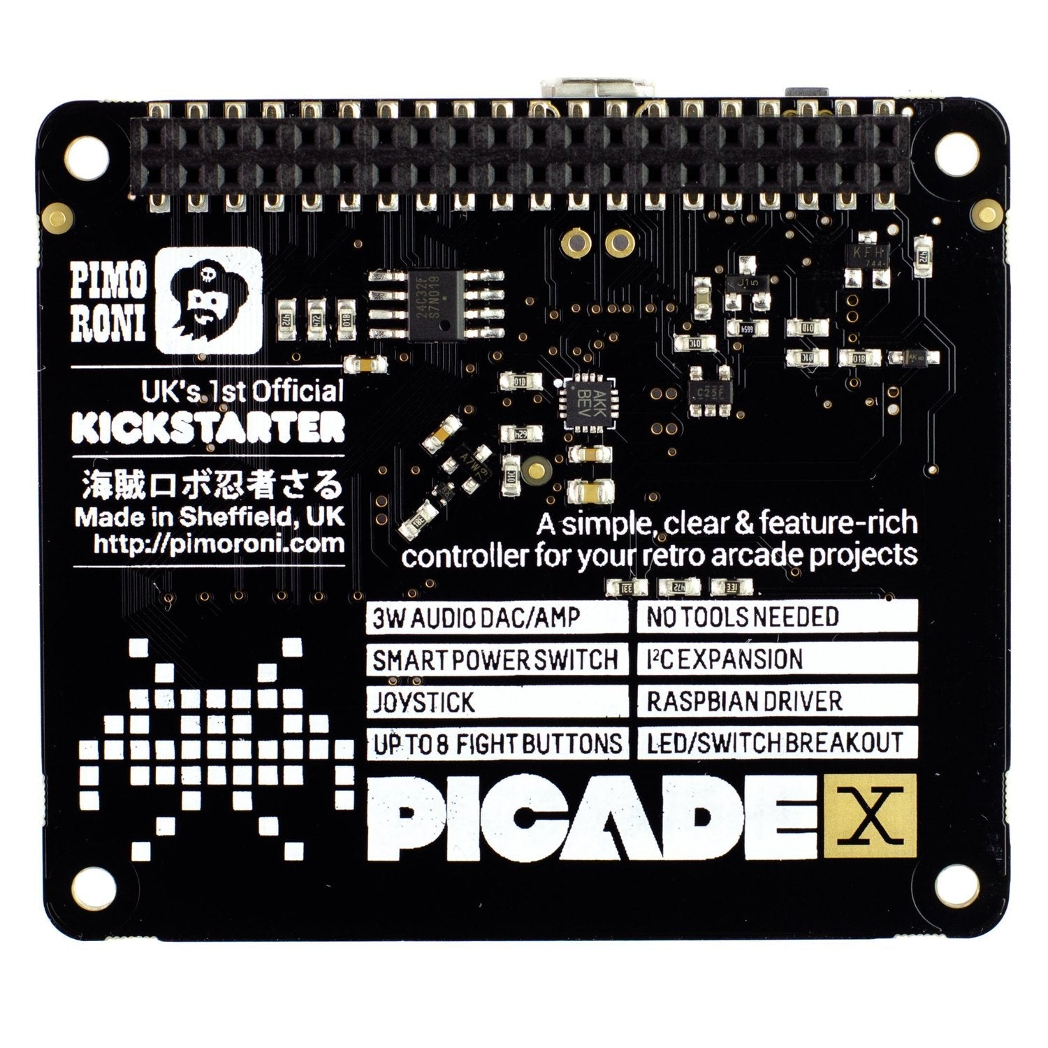 Picade X HAT: Transform Your Raspberry Pi into a Retro Gaming Console