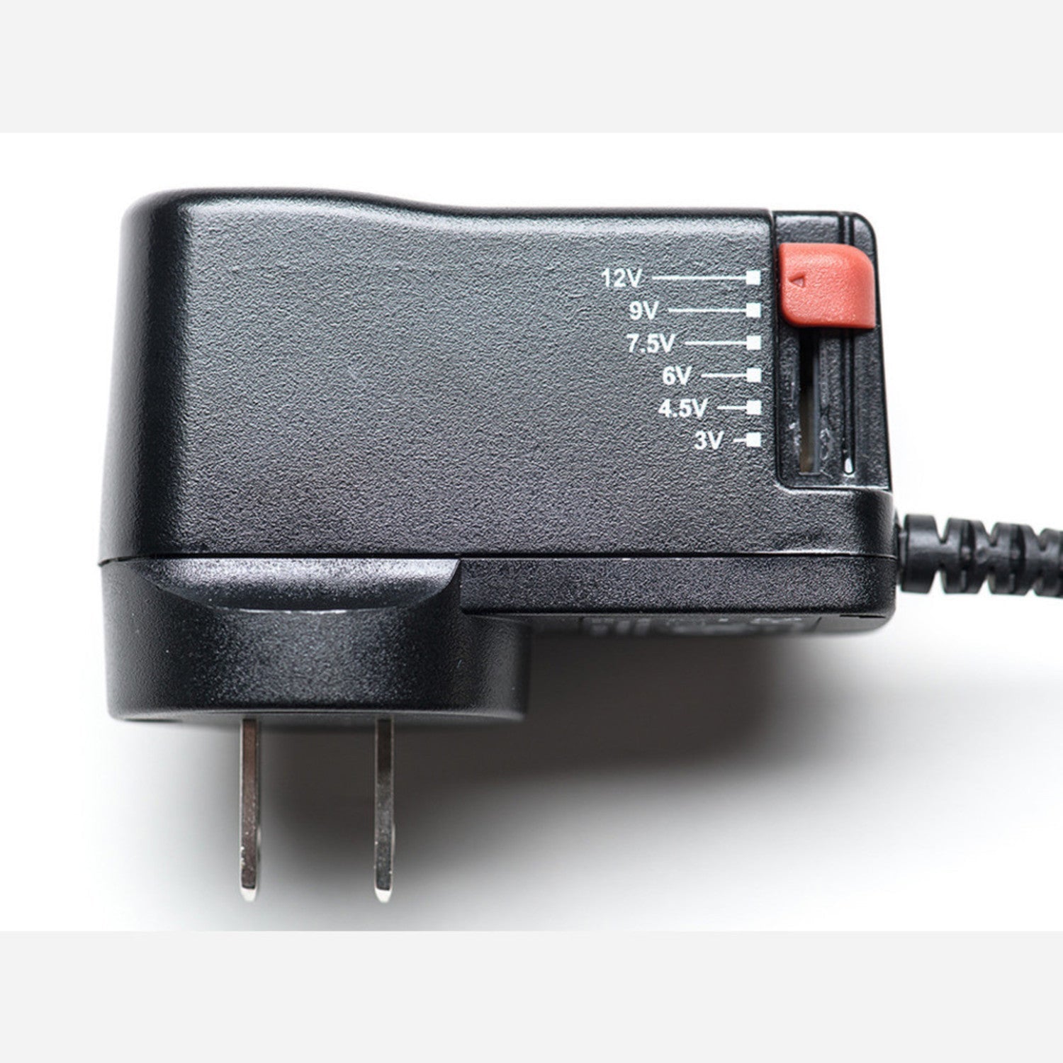 Portable and Compact Selectable Output 3 - 12VDC Switching Power Supply for Various Devices