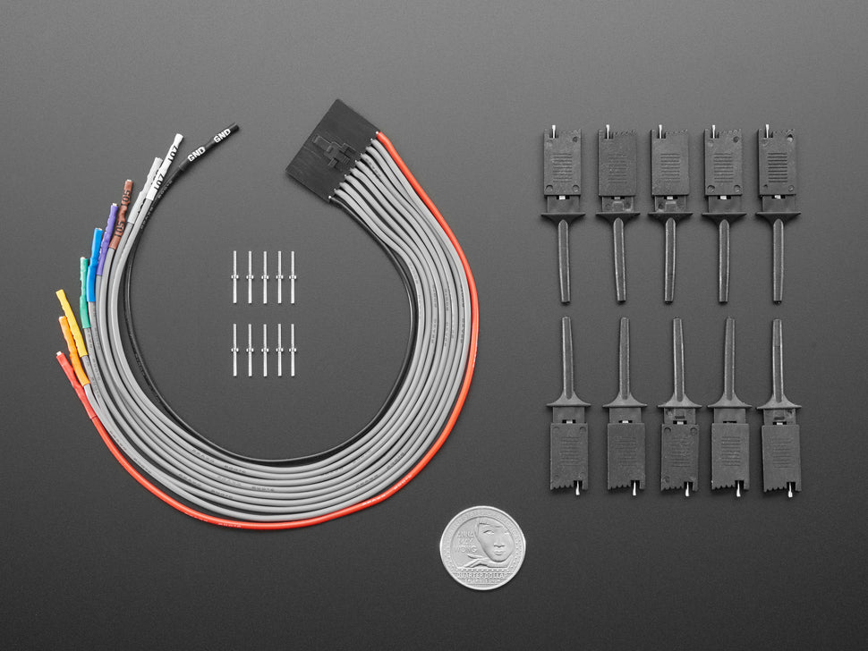 Professional Bus Pirate 5 Probe Cable Set for Enhanced Testing