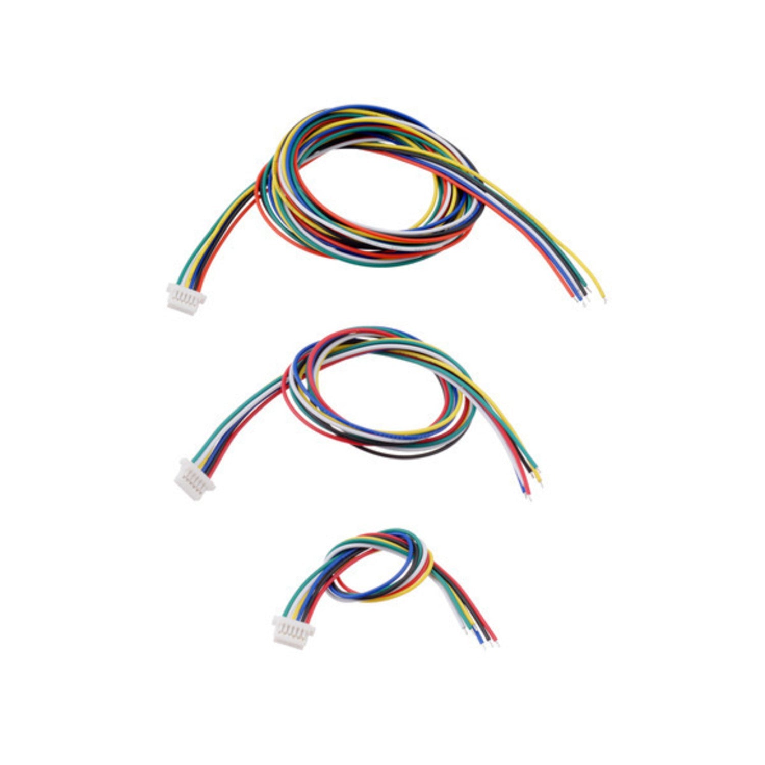30cm 6-Pin Female JST SH-Style Electrical Cable for Encoder Applications