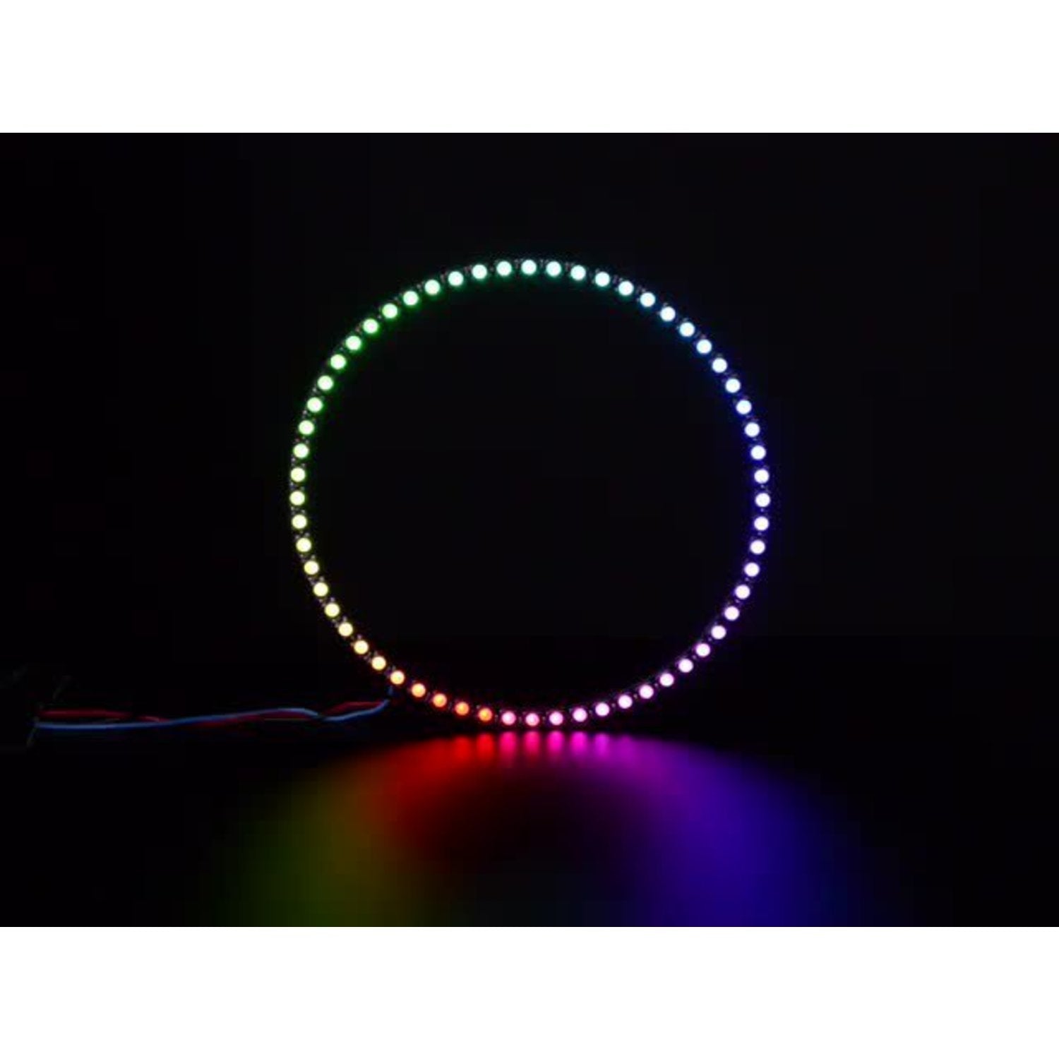 Smart Chainable NeoPixel LED Rings for Various Microcontrollers