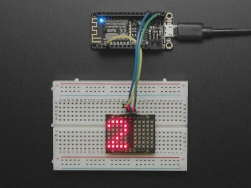 Pixie Chroma - Chainable 5x7 RGB LED Matrix Display Module for Arduino Projects