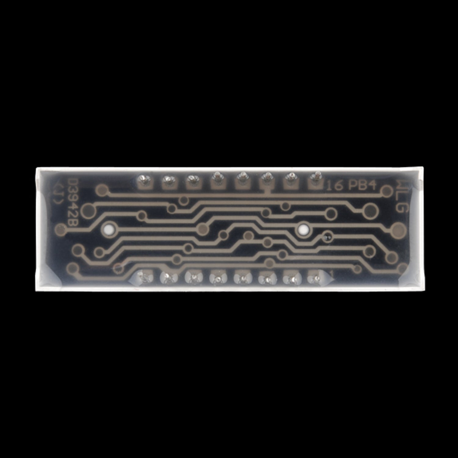 4-Digit White 7-Segment Display with Common Anode