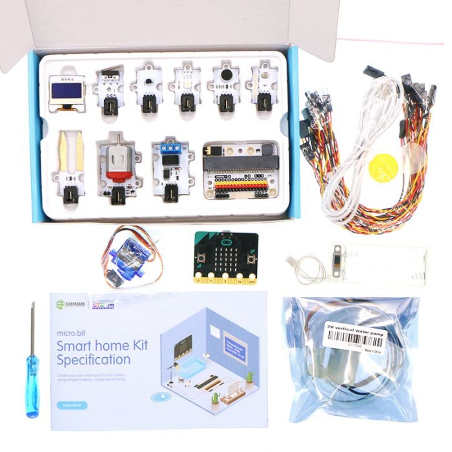 ELECFREAK's micro:bit-based Smart Home Kit with Essential Components