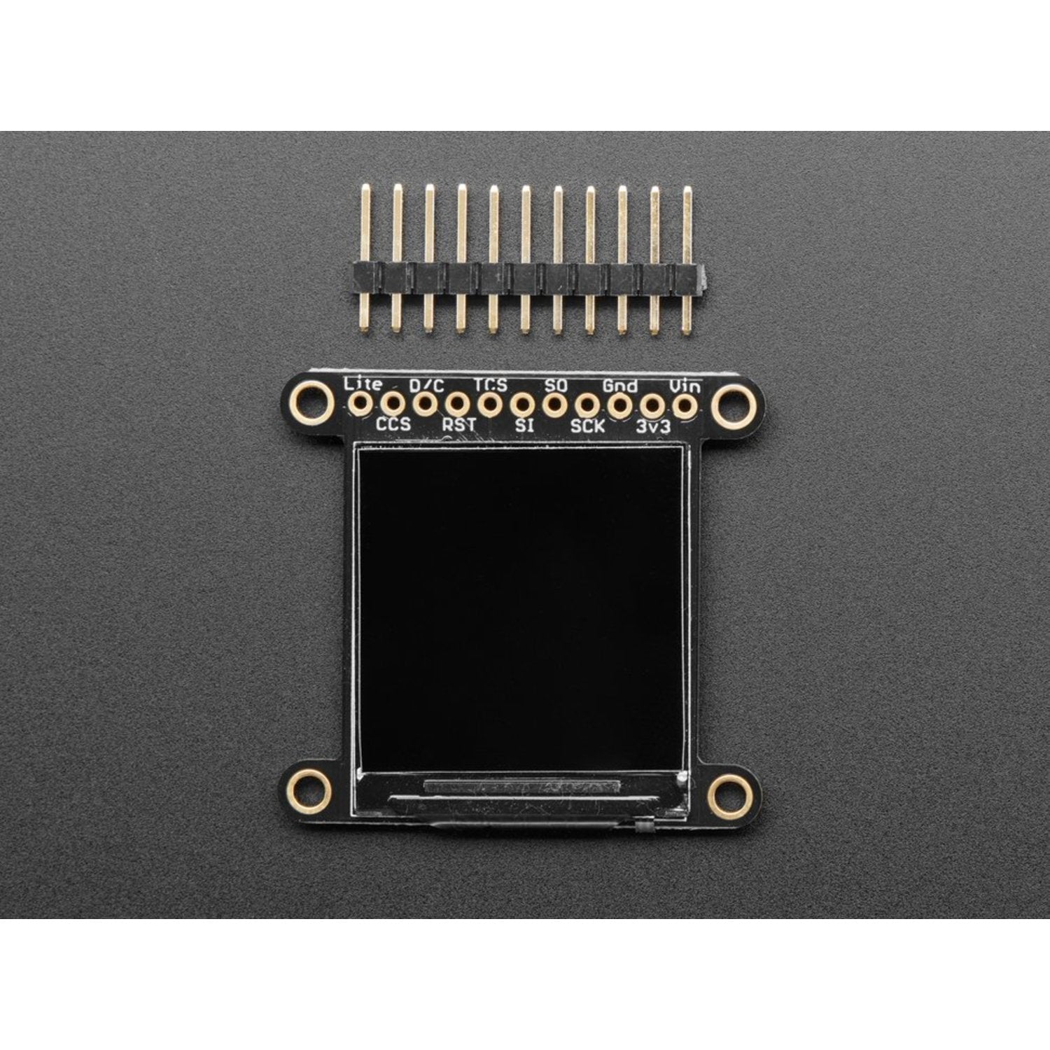 Adafruit 1.3-inch 240x240 High-Density Wide-Angle TFT LCD Display Module with MicroSD Slot - Powered by ST7789 Driver