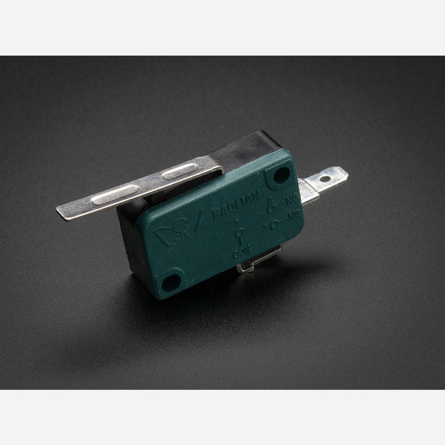 Flat Metal Lever 2 - Terminal Micro Switch for Arcade & Mini Robots