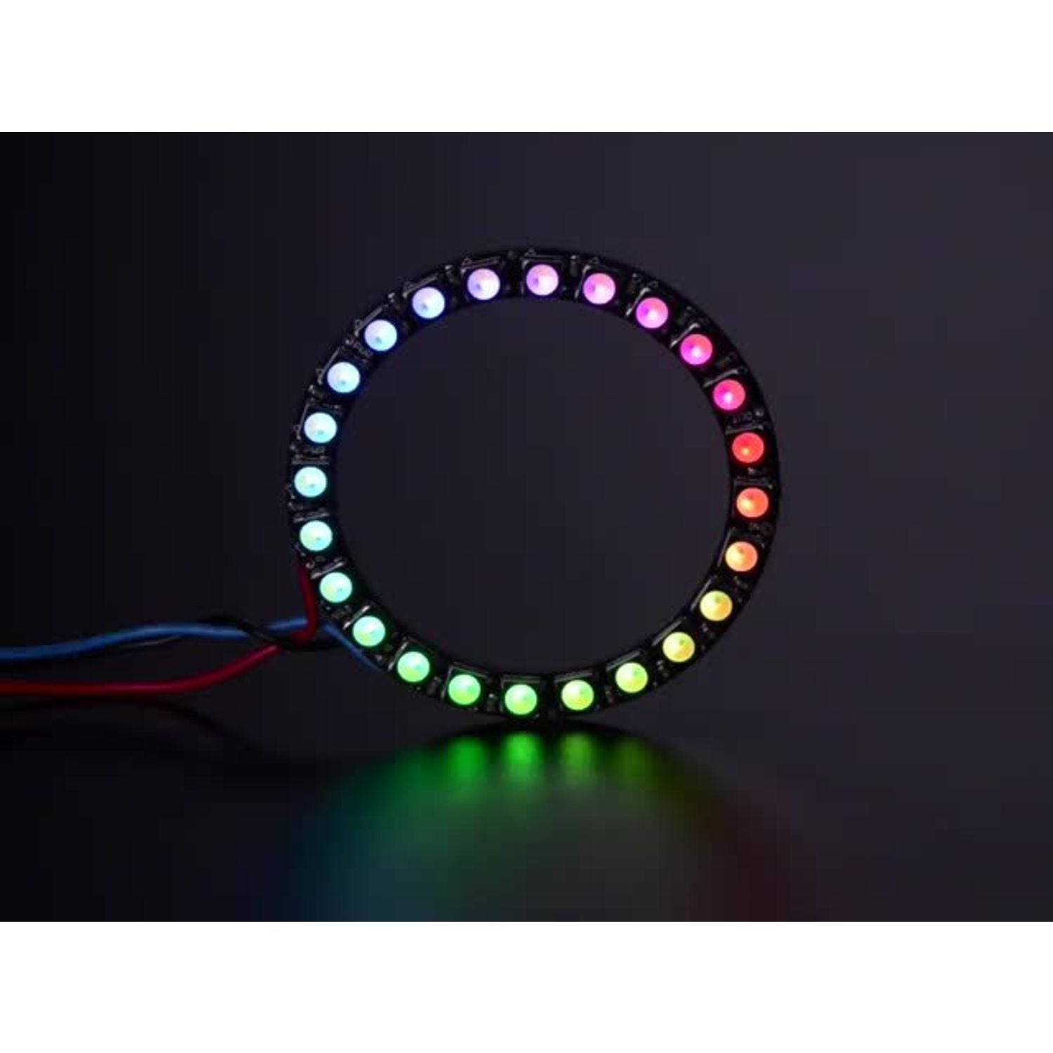Smart Chainable NeoPixel LED Rings for Various Microcontrollers