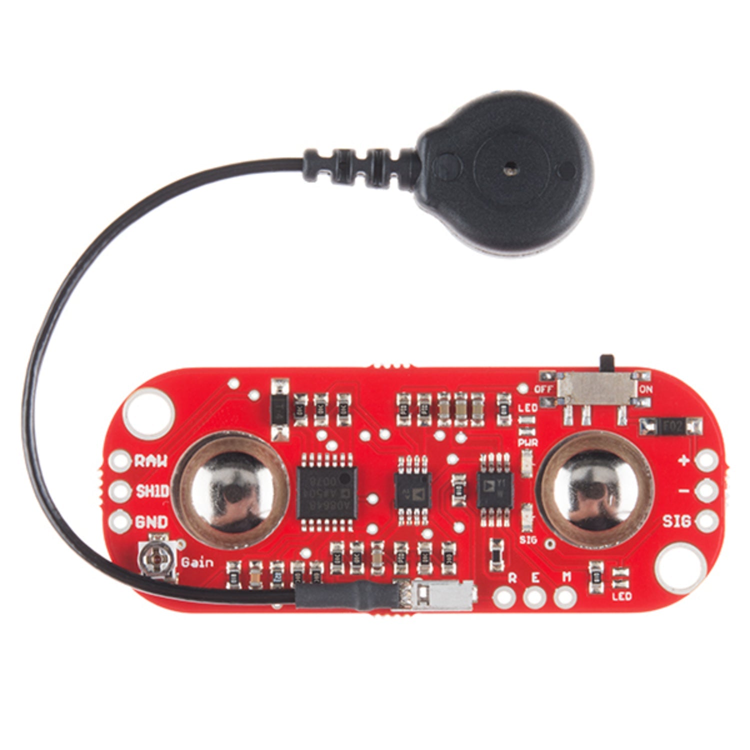 Advancer Technologies' Wearable MyoWare EMG Muscle Sensor